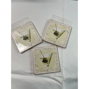 Vintage 3 Packs Of Paper+Design‎ 6 Paperboard Coaster Made in Germany